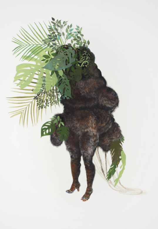 Firelei Báez, Ciguapa Pantera (to all the goods and pleasures of this world), 2015