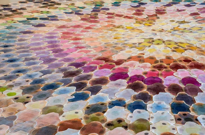 Polly Apfelbaum, Mojo Jojo, 2001