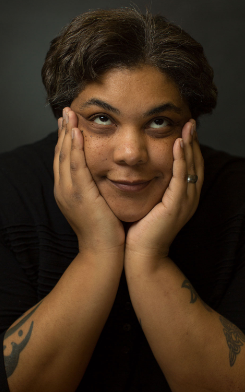 Headshot of Roxane Gay