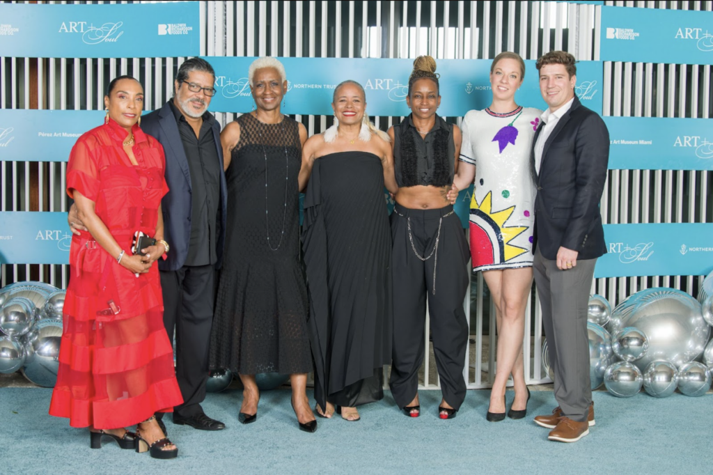 Joan M. Johnson, Christopher Carter, Dorothy Terrell, Tracey Robertson Carter, Tammy Terrell, Christine Allen Ossi, and Peter Ossi