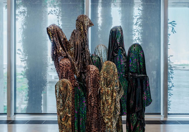 Kevin Beasley, Untitled (parade), 2016.