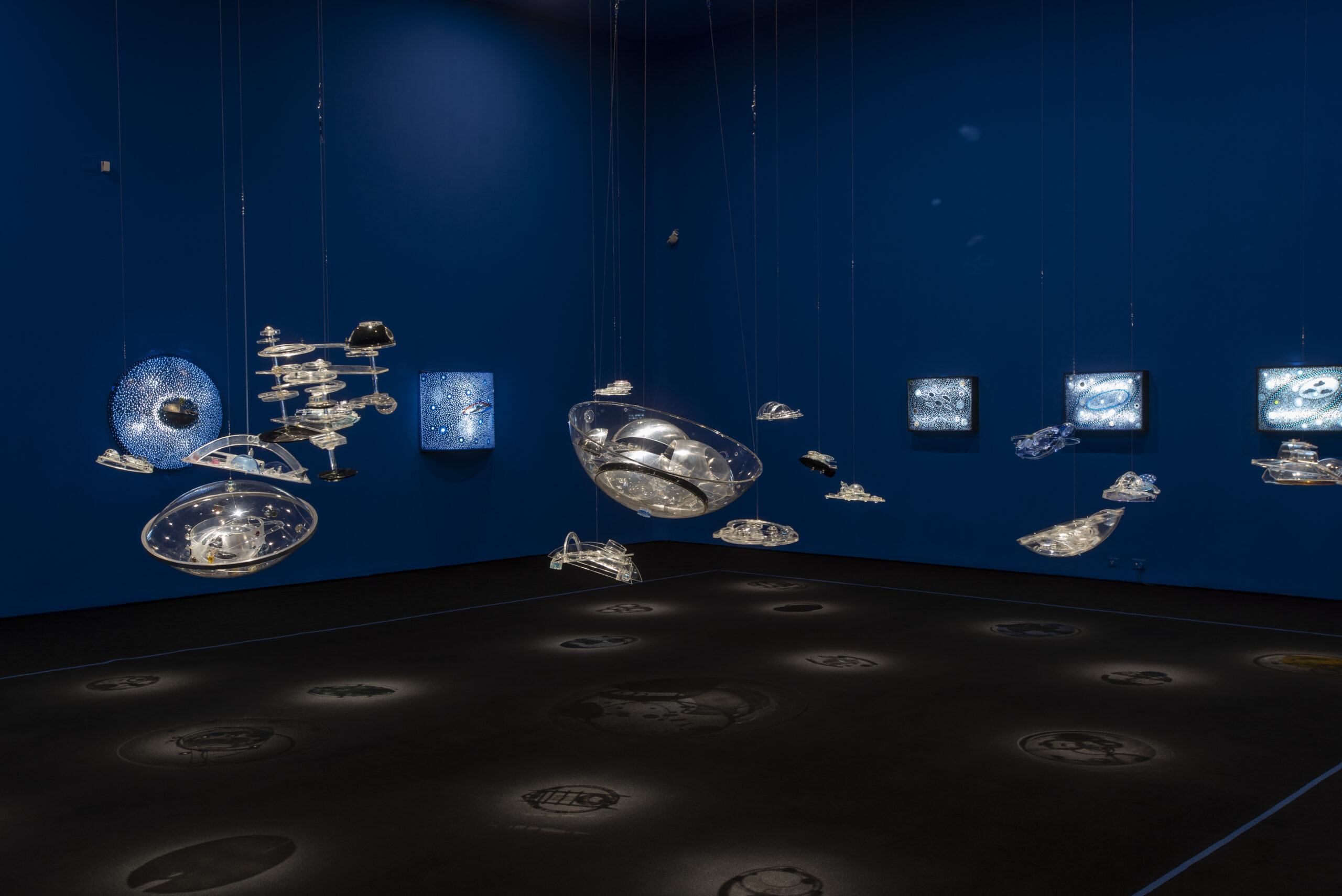 ART779 「宇宙空間(ラベンダー)」 チェコの銅版画 インテリアアート